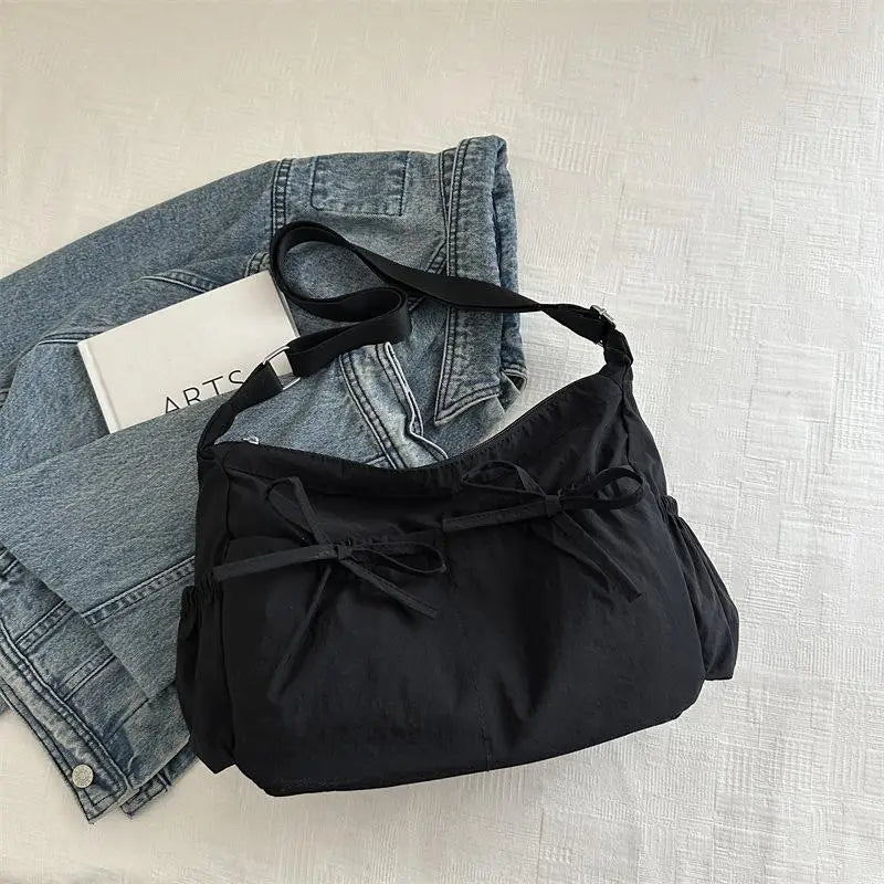 JETTING Women's Pleated Tote Bag | Lightweight Shoulder Crossbody