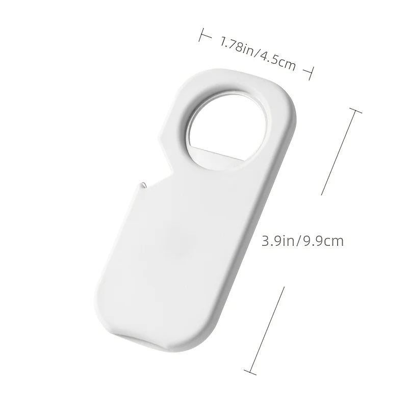 2PCS Multifunctional Bottle Cap Opener, Adjustable Stainless Steel Can Opener with Magnetic Refrigerator Bracket Oasis Select