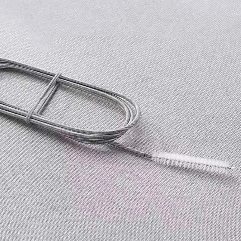 Refrigerator Drain Dredge Cleaning Set Long Flexible Refrigerator Scrub Brush Water Dredging Tool Water Tube Cleaning Coil Brush Oasis Select