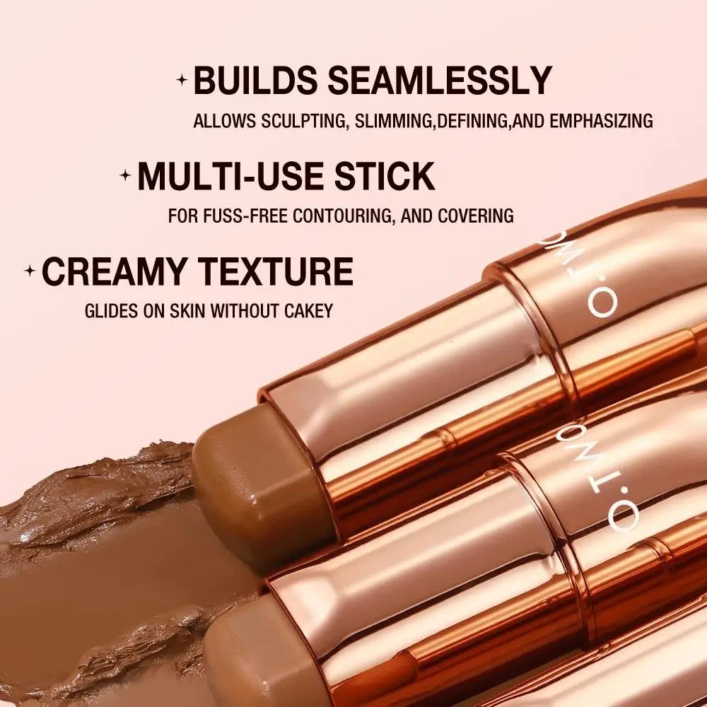 O.TWO.O Contour Stick Bronzer & Concealer – Longwear Cream