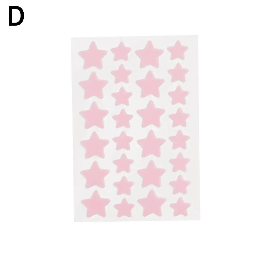 28Pcs Colorful Cute Star Shaped Acne Sticker Invisible Acne Cover Pimple Patch Skin Care Oasis Select D China
