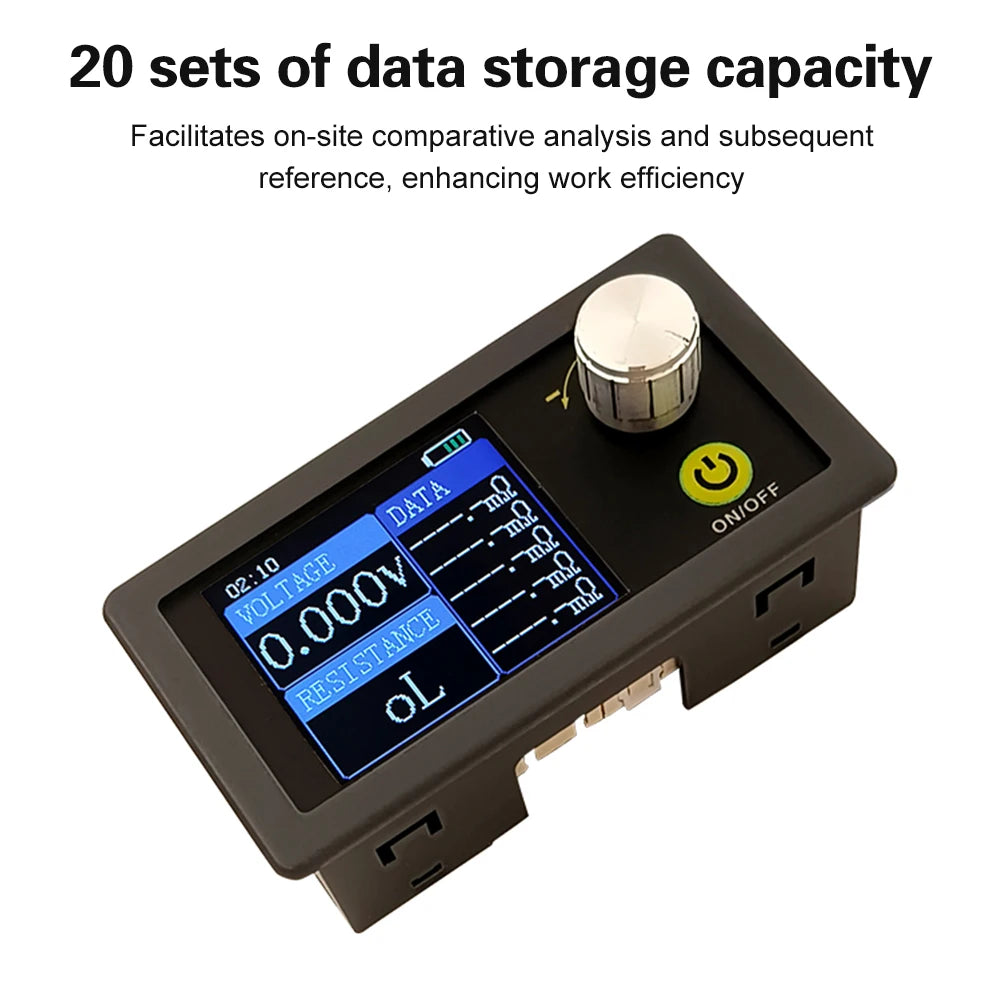 T459 DC 5V Four-Wire Battery Internal Resistance Tester 18650 Battery Internal Resistance Tester Remote APP Display Oasis Select