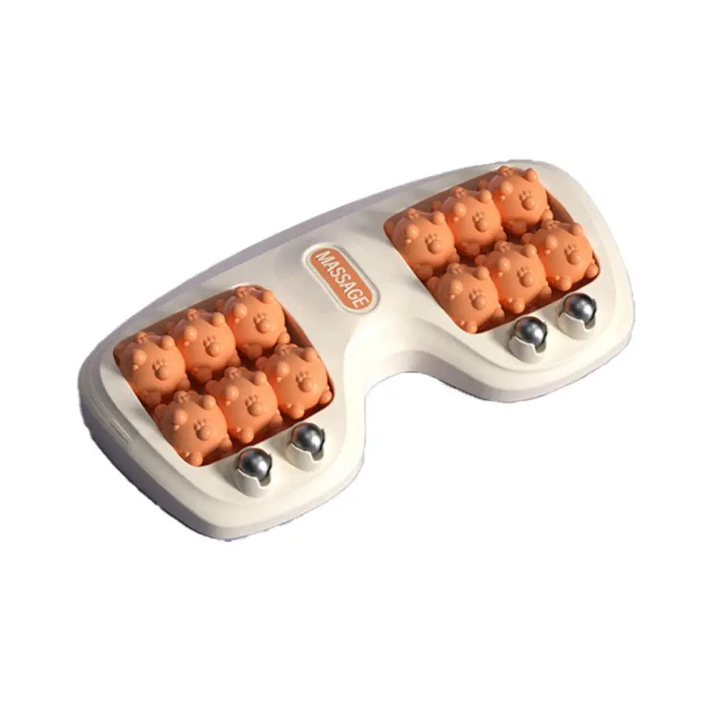 Dual Foot Massage Roller – Acupoint Bead Massager for Tired Feet