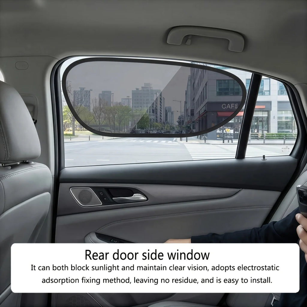 2PCSCar Window Sunshade Does Not Affect The Driver's Line of Sight and The Electrostatic Adsorption Is Fixed and Easy To Install Oasis Select