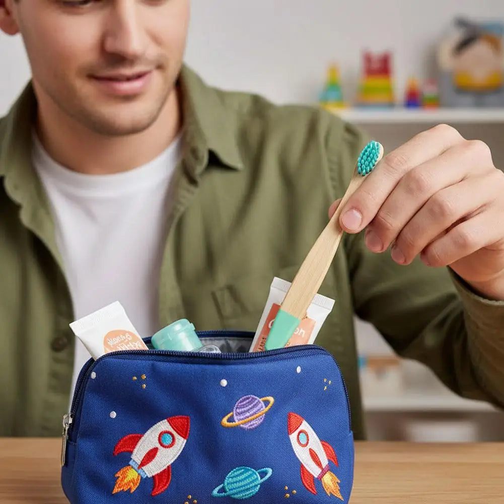Children Colorful Toothbrush Eco Soft Bristle Bamboo Toothbrush Kids Bambou Vegan Tooth Dental Oral Care Plastic Free Oasis Select