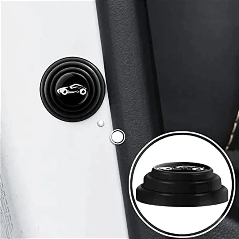 10/30/50pcs Car Door Anti-Shock Pad Door Shock Absorbing Gasket Trunk Sound Insulation Pad Shockproof Thickening Cushion Sticker Oasis Select
