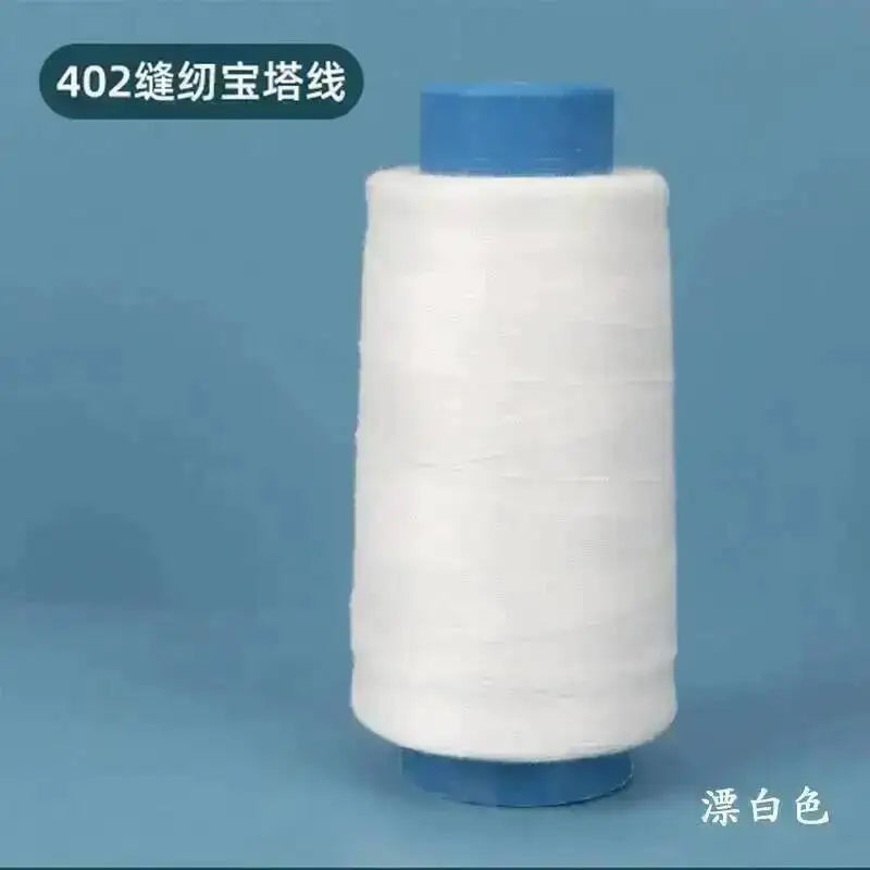 Stitching Sewing Hand Machines Industrial To Sewing Thread Supplies 2500Yards 402 Oasis Select Bleach White