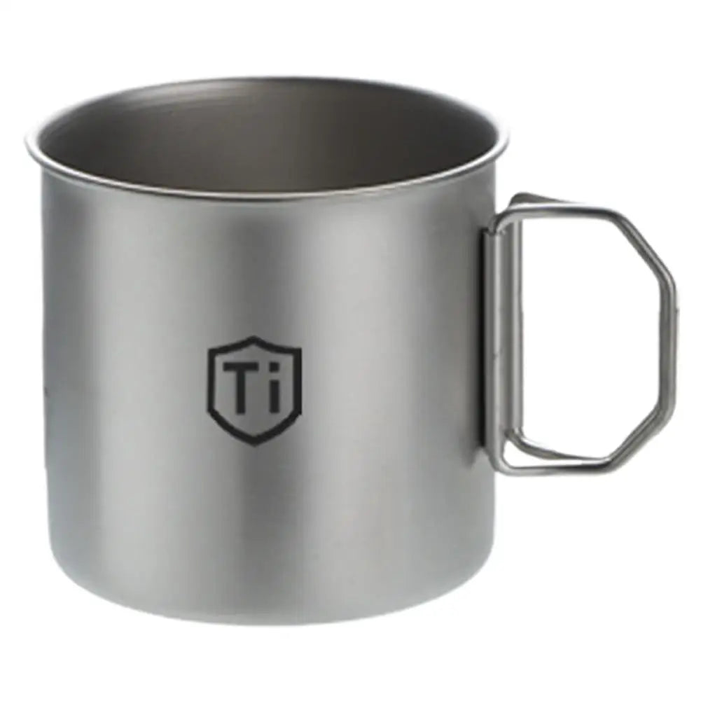 Titanium Drinking Mug with Lid – Lightweight Anti-Mold Cup Titanium Travel Mug Oasis Select L