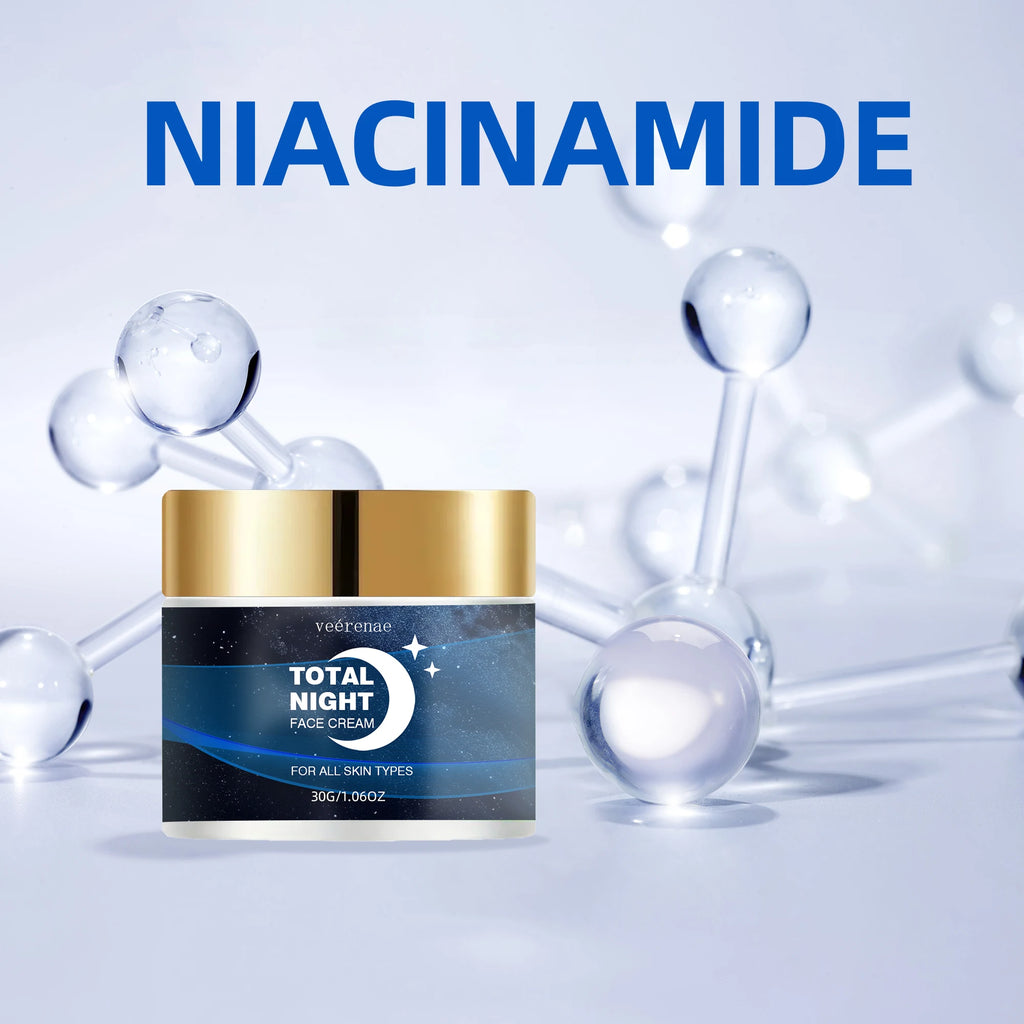 Véerenae Total Night Face Cream – Non-Greasy Moisturizer
