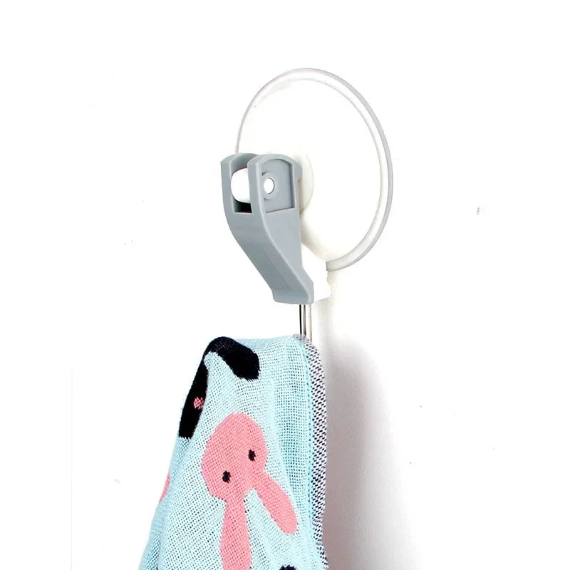 Suction Hook Strong Vacuum Power Home Storage Organizer Rack with Unique Style Oasis Select