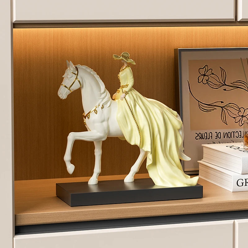 Creative High-end Artistic Ornaments Sculptures Home Soft Furnishings Living Room Entrance Hall Wine Cabinet Decorations Oasis Select