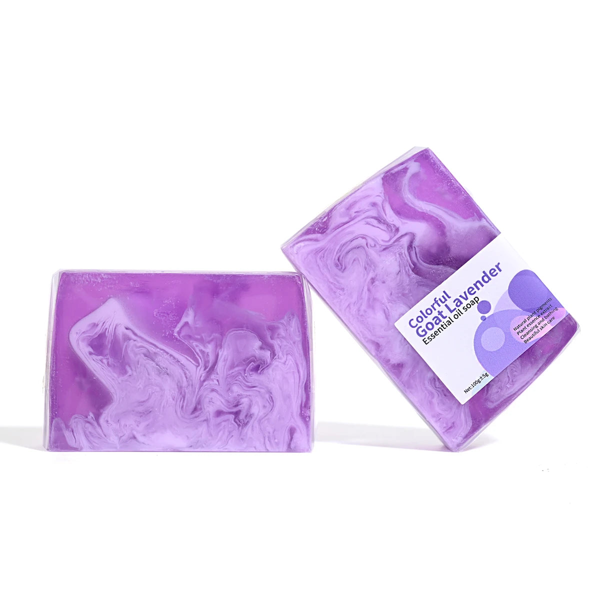 Lavender Essential Oil Handmade Glycerin Floral Soap Bar