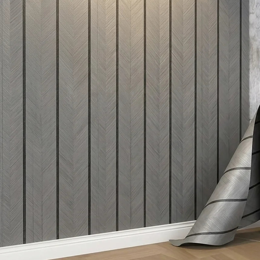 Thick Brown Grid Peel and Stick Wallpaper Faux Plaid Design Waterproof Moisture Proof for Walls Ceilings Home Decor DIY Room Oasis Select