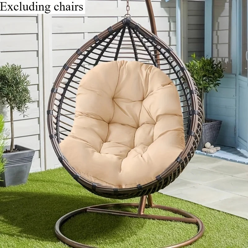 Outdoor hanging basket chair Sitting cushion all season hanging chair Cushions Balcony Garden Cushion Hammock chair Cushions Oasis Select khaki 80x120cm