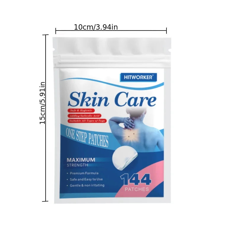 144 pieces of skin cleansing care patches, water-based gel with no irritation, suitable for all skin types. Hydrating acne patch Oasis Select