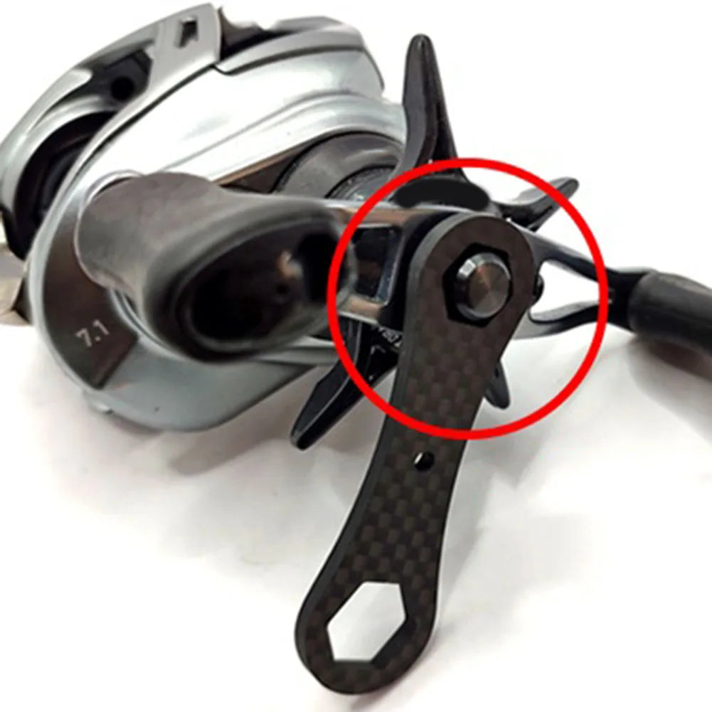 Fishing Reel Carbon Fiber Wrench Set For 8mm And 10mm Nuts Designed For Safe Dismantling And Accurate Repair Of Casting Reels Oasis Select
