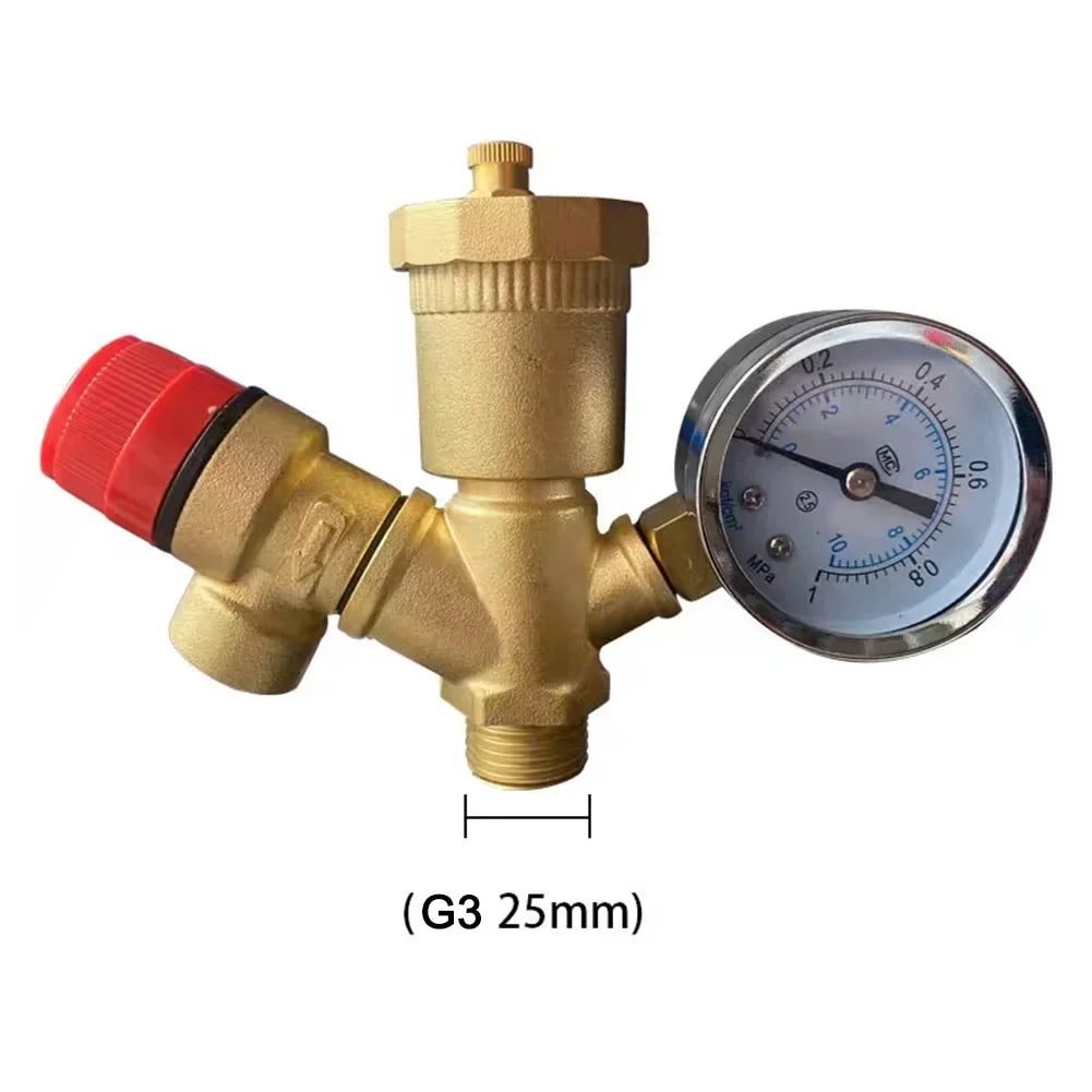 20/25/32mm Valve With Pressure Gauge DN 25 Boiler Safety Group Is A Comprehensive Solution For Heating Systems Oasis Select G3 4 China Mainland