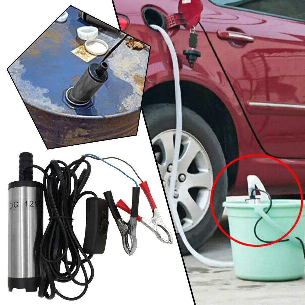12V Submersible Fuel Transfer Pump – Stainless Steel 38mm Fuel Transfer Pump Oasis Select