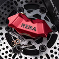 RZMA Ruizuma Little Crab Double Piston Hydraulic Disc Brake Electric Motorcycle Modified Brake Accessories Oasis Select Red