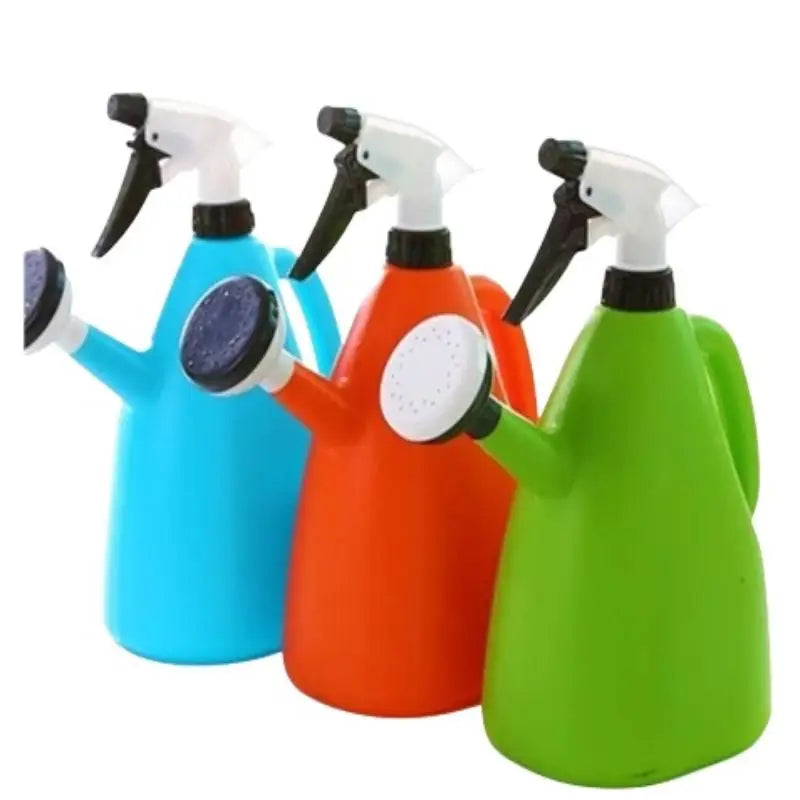 1L 2-in-1 Adjustable Pressure Spray Bottle, Plastic Watering Can, Garden Sprayer for Flowers and Plants Care Oasis Select
