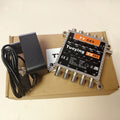 5x5 TV signal amplifier, satellite signal amplifie Oasis Select black