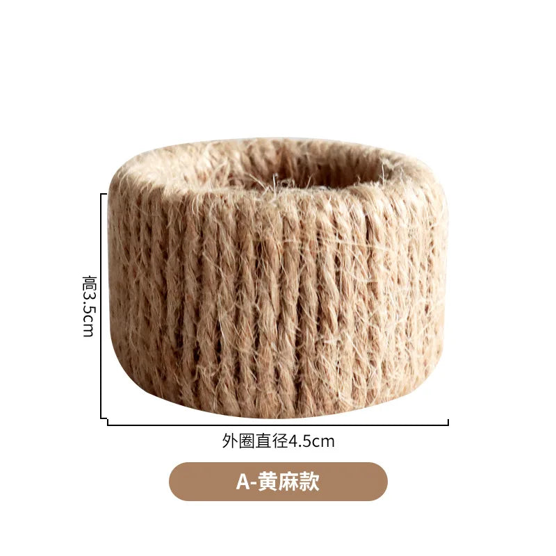 Hand Woven Linen Napkin Ring | Wedding & Holiday Table Décor