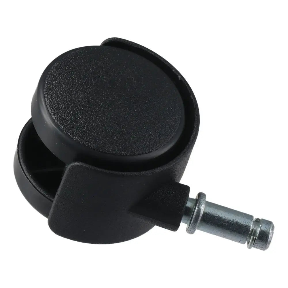 Durable Nylon Insert Rod 360 Degree Universal Caster PP Silver 1.5 Inch Swivel Casters Iron Black Furniture Pulley Worker Oasis Select