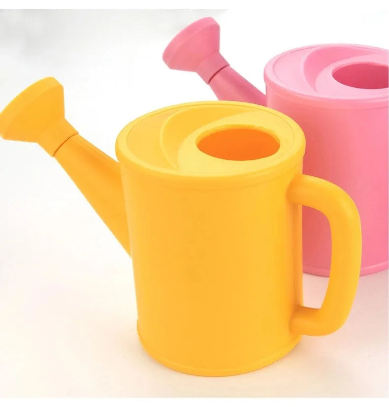 Garden Plastic 700ML Water Bottle Children's Watering Pot New Fresh Green Powder Garden Planting Tool Oasis Select