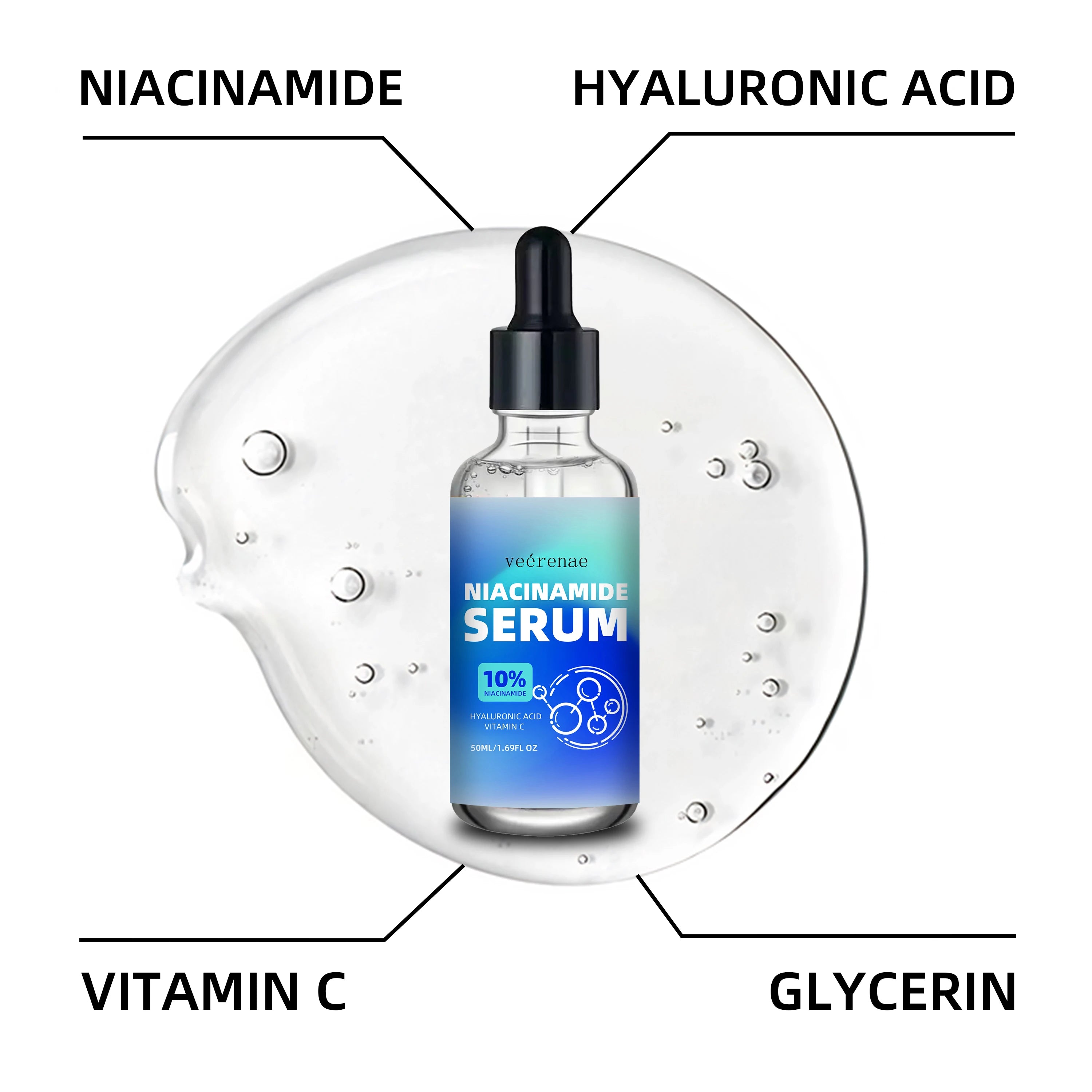 Niacinamide Face Serum – Firming, Hydrating & Oil-Free