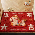 2026 New Year Horse Door Mat – Anti-Slip Quick Dry Floor Mat