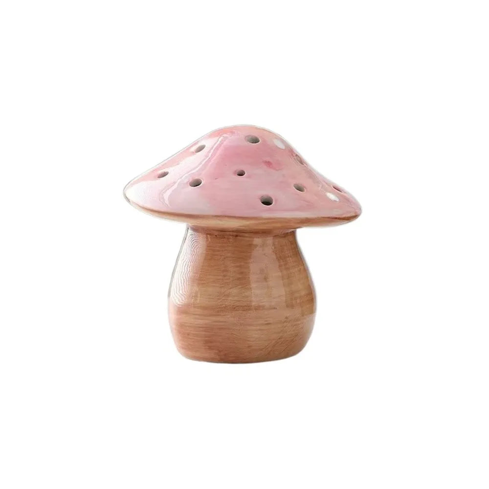 Ceramic Mushroom Night Light | Soft Glow Decorative Lamp