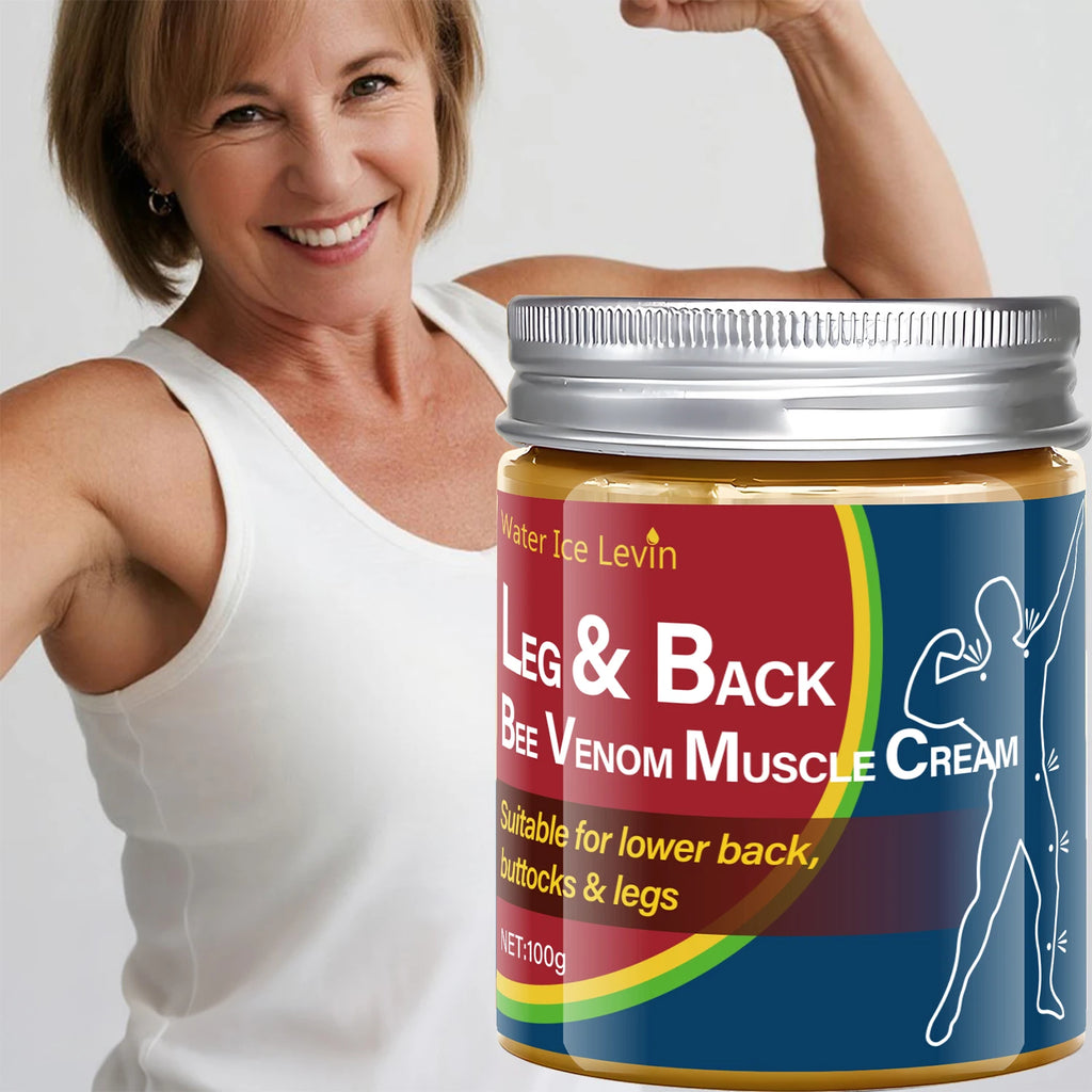 Bee Venom Muscle Cream – Lower Back, Buttocks & Legs Body Muscle Cream Oasis Select