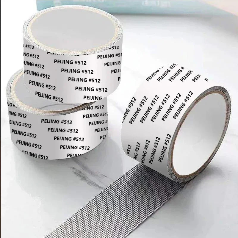 Fix Net Window Home Adhesive Anti Mosquito Fly Bug Insect Repair Screen Wall Patch Stickers Mesh Window Screen Window Net Mesh Oasis Select