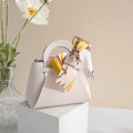 1PCS Leather Gift Bags Bow Ribbon Packaging Bag Wedding Favour Distributions Bags Eid Mubarak Candy Packaging Box Mini Handbag Oasis Select Champagne Other