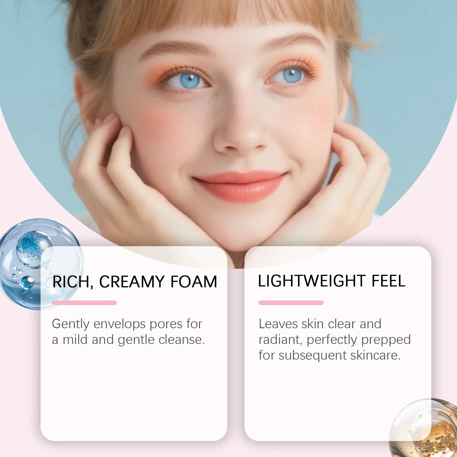 Hoygi 5-in-1 Moisturizing Facial Cleanser – Gentle Hydrating Foam