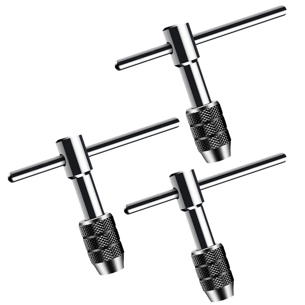Adjustable T Type Tap Wrench Hand Thread Tap Holder For M3-M6 M5-M8 M6-M12 Mechanical Workshop Tools Hand Tool Oasis Select