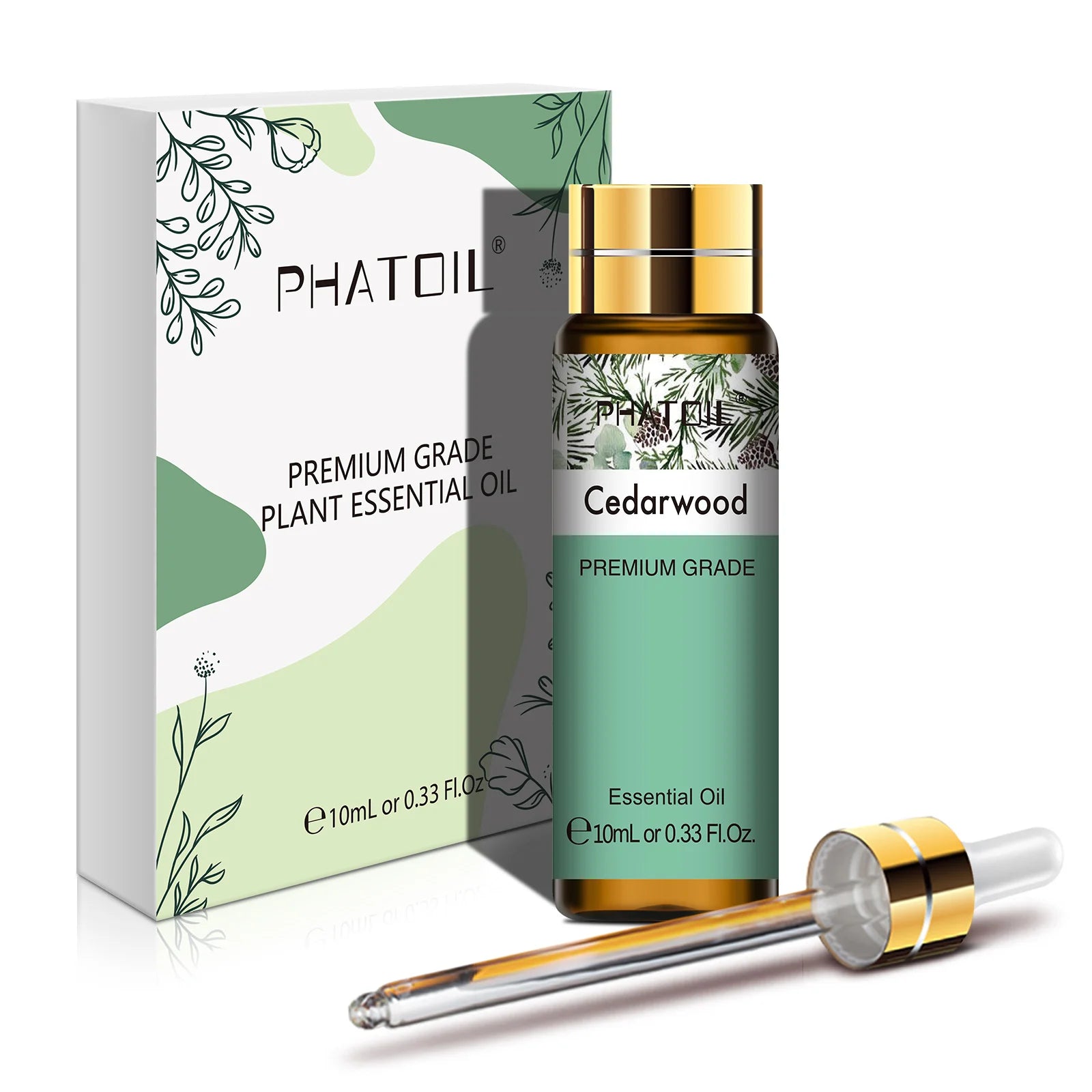 PHATOIL 10ml Pure Essential Oil – Diffuser, DIY & Aromatherapy