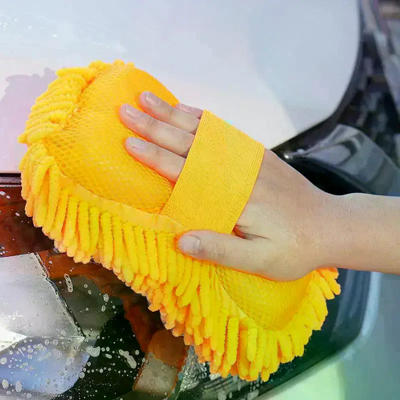 Microfiber Car Washer Sponge Cleaning Car Care Detailing Brushes Washing Towel Auto Gloves Styling Accessories Oasis Select