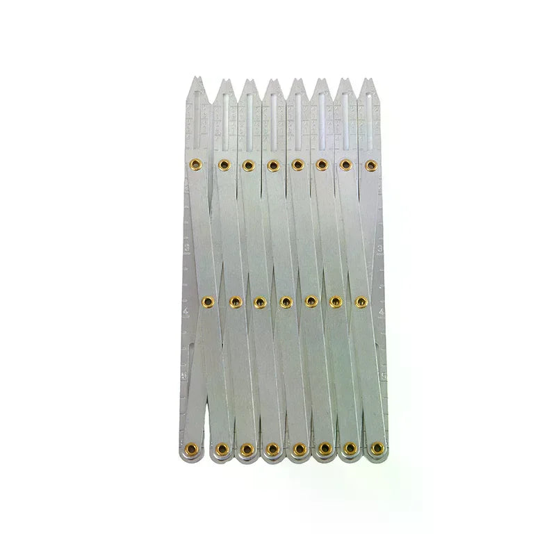 Buttonhole Spacer Expanding Crafting Guide Rule Sewing Gauge Equidistant Measuring Marking Tool for Grommet Button Holes Oasis Select