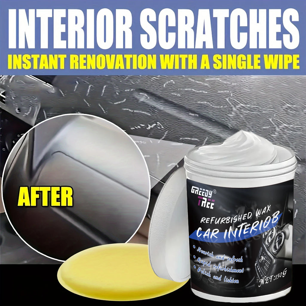 Car Interior Wax – Plastic Trim Restorer, Tire Shine & Anti-Aging Glaze