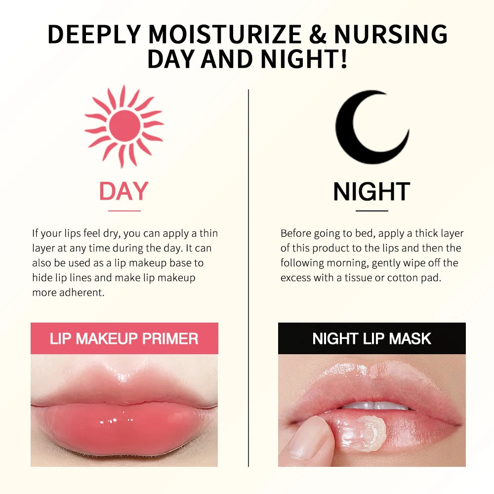 Collagen Lip Mask Moisturizing Hydrating Dry Lips Smooth Fine Lines Increase Lip Vibrancy And strengthen Barrier Lips Skin Care Oasis Select