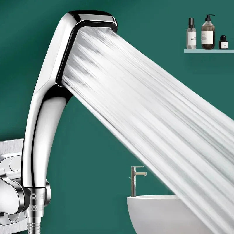 Bathroom Accessories Shower Head High Pressure Large Water Output Universal Adaptation Pressurized Hand Shower Nozzle Water Oasis Select