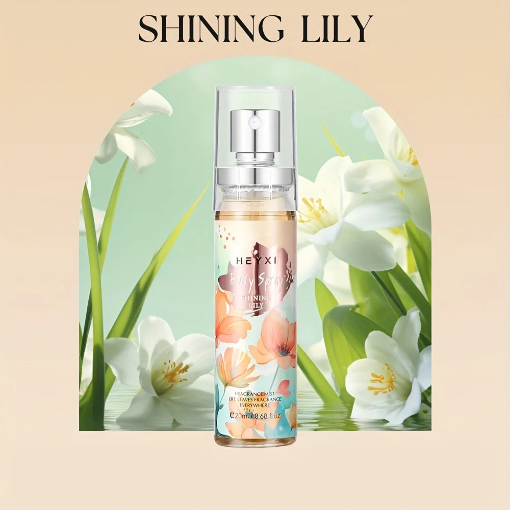 Alcohol-Free Floral Body & Hair Fragrance Spray – 20ml Body & Hair Fragrance Oasis Select SHINING LILY