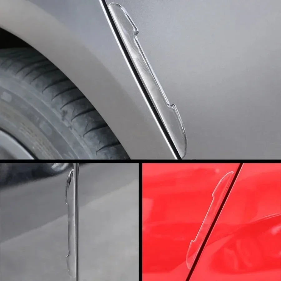 Car Door Transparent Anti-collision Protector Bar Stickers Rearew View Mirror Cover Protection StripSide Edge Protection Guards Oasis Select