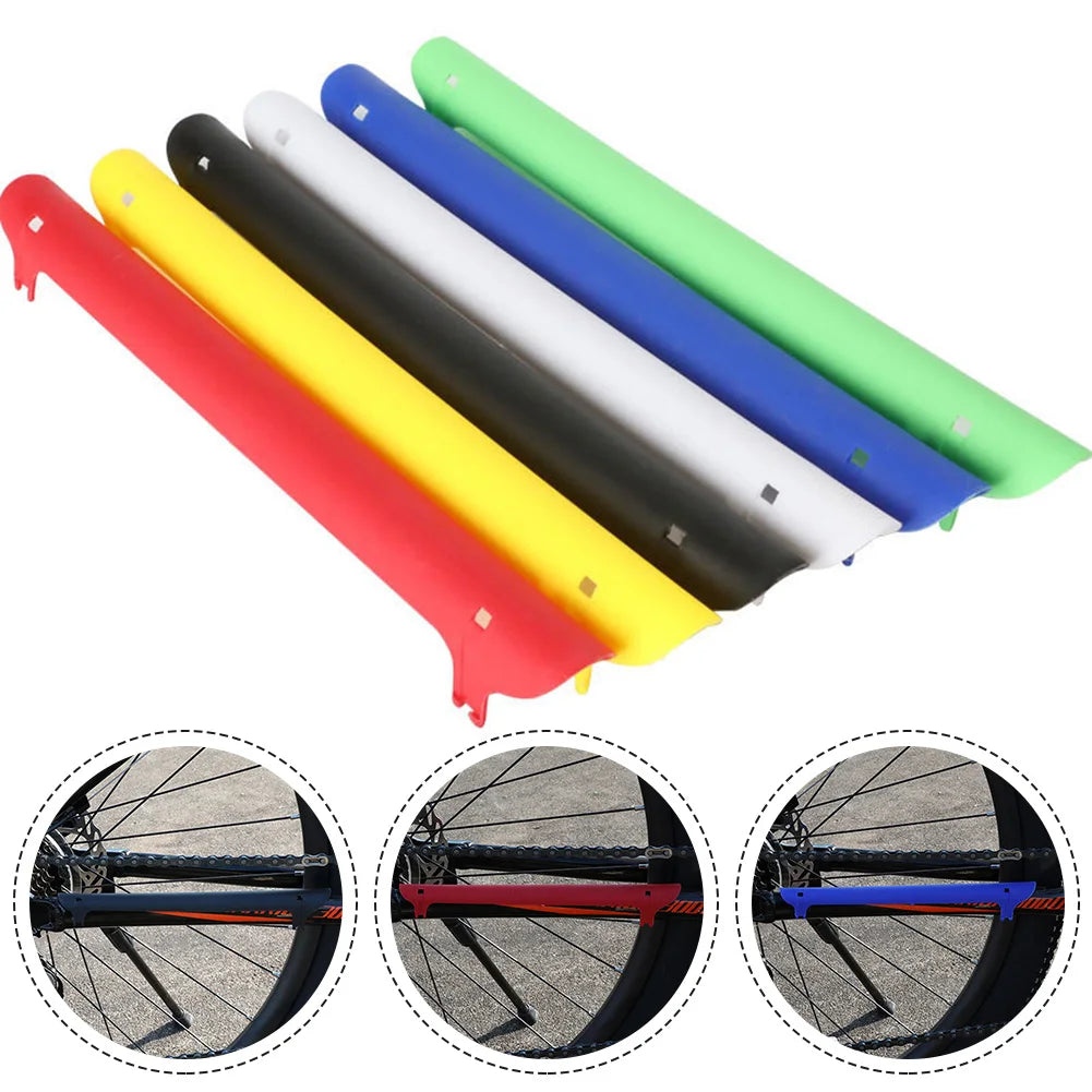 Chain Protector Chainstay Cover 222mmx 20mmx0.3mm Chain Protector Chainstay Cover Bicycle Frame High Performance Brand New Oasis Select