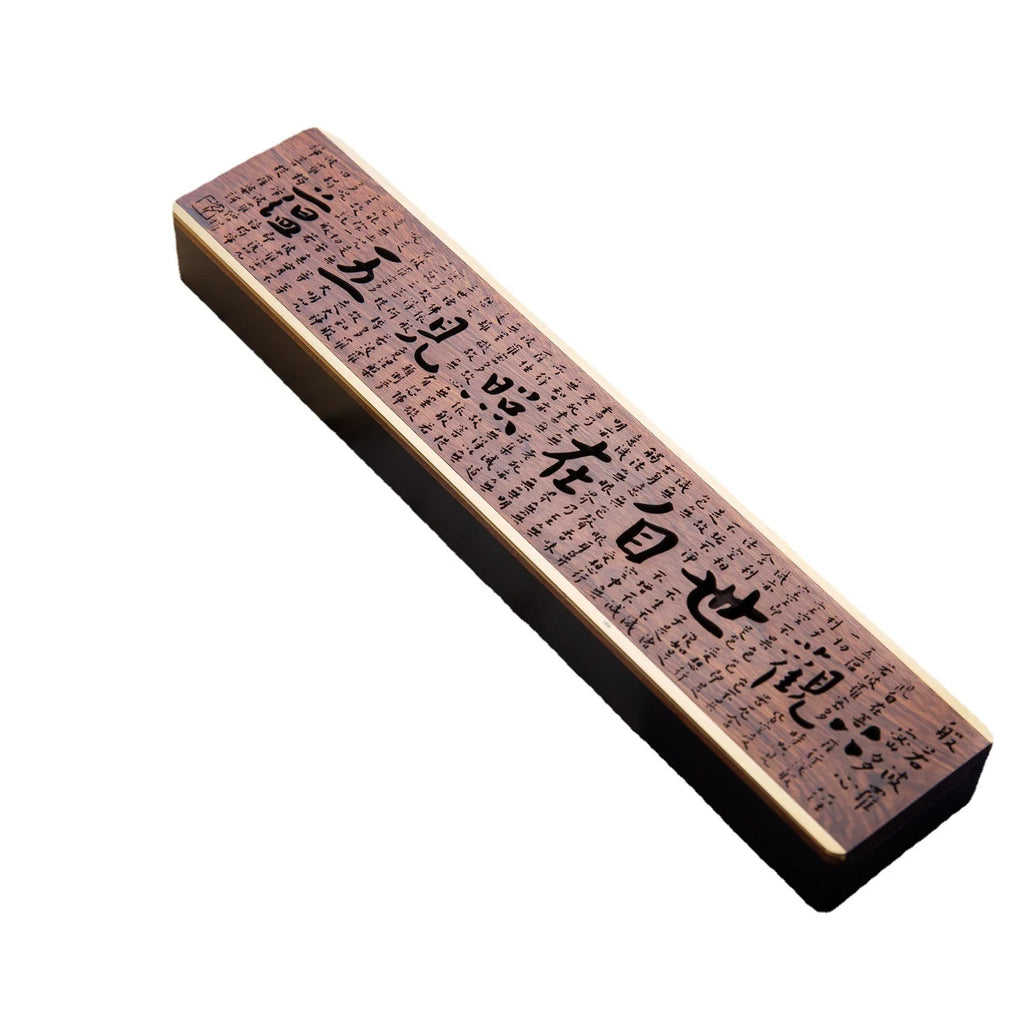 Wooden bed incense burner, cultural and creative Chinese style Zen ornaments, household incense sticks, solid wood creative Oasis Select