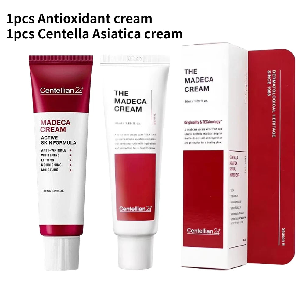 Korean 6th Generation Centellian 24 The Madeca Cream Active Whitening Antioxidant Moisturizer Fade Fine Line Hydrating Skin Care Oasis Select 01 AND 02