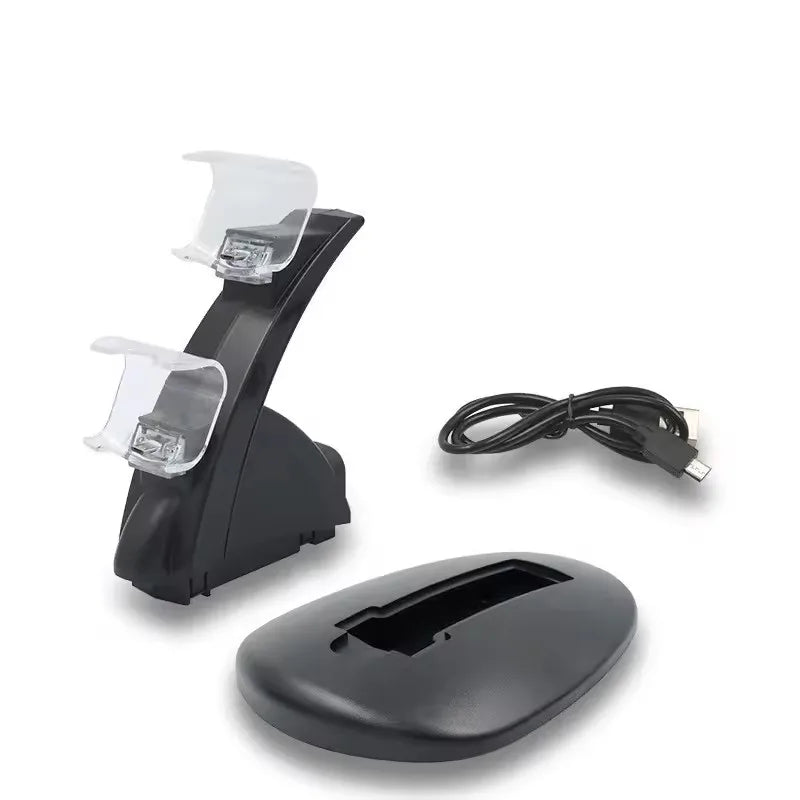 PS4 Dual Controller Charging Stand with LED – PS4/Pro/Slim