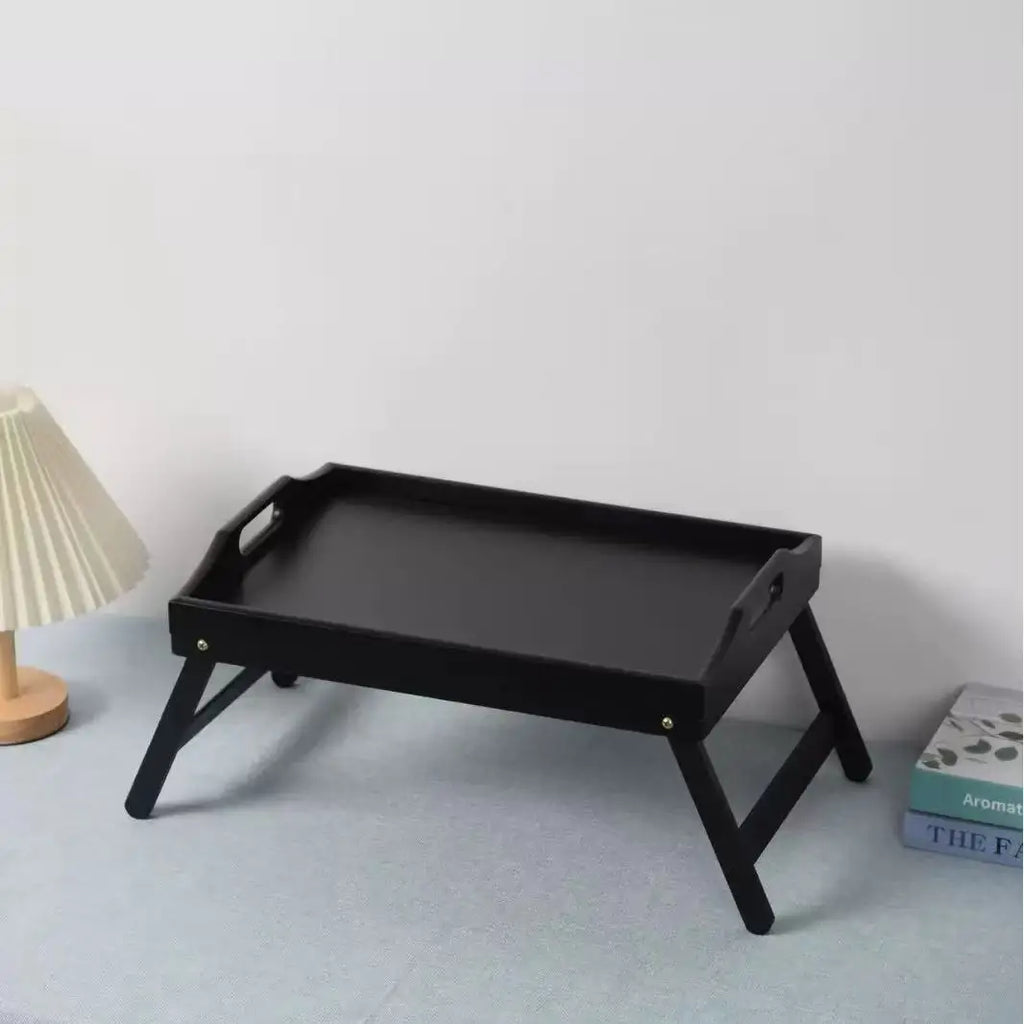 Table Dessert Folding Tray Bedroom Breakfast Tray Desk Office Tea Tray Multifunctional Reading Rack Floor Computer Desk Board Oasis Select C