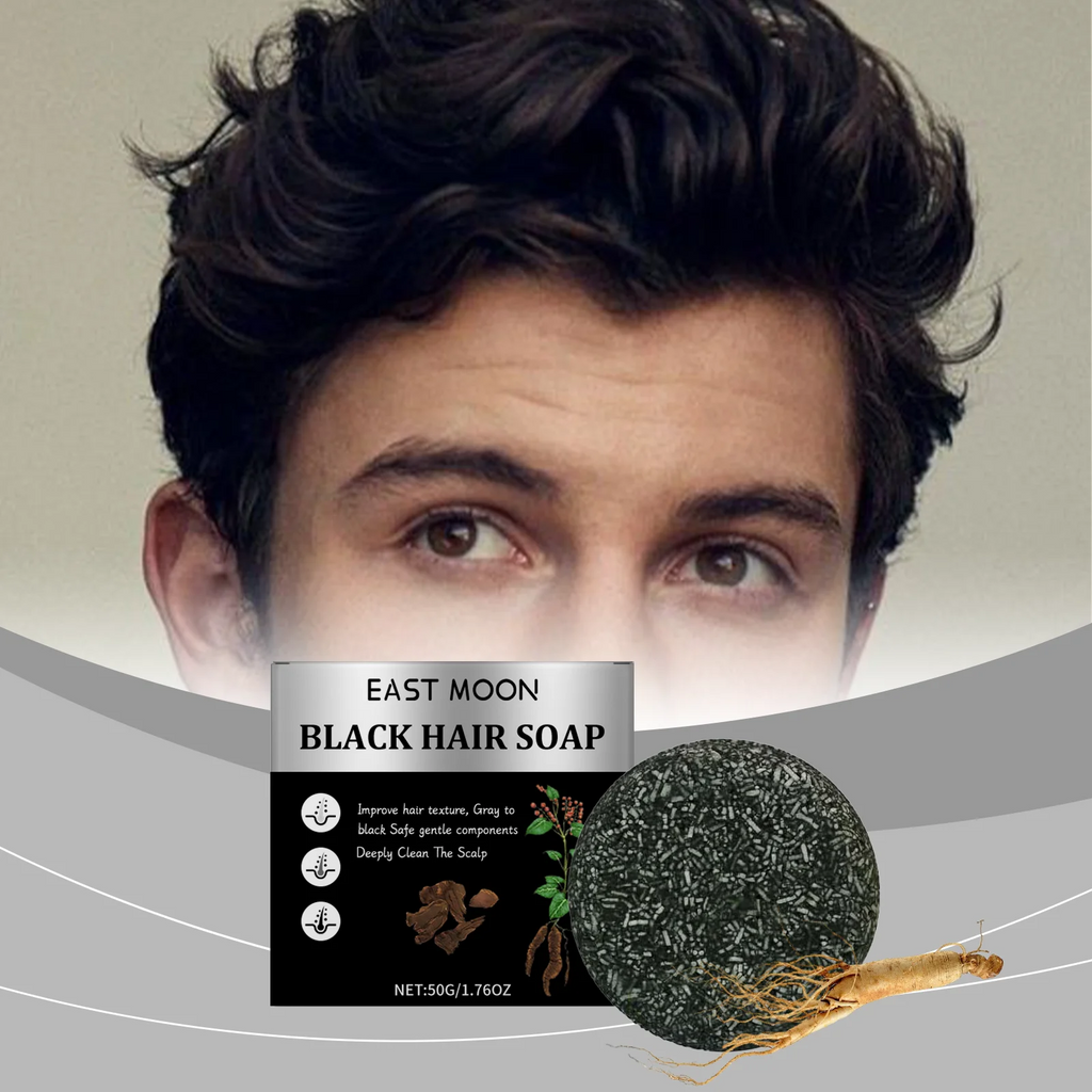 Bamboo Charcoal Hair Cleansing Soap Men's Solid Hair Care Scalp Soft Repair Nourishing Hair Root Fresh Hair Cleansing Soap Oasis Select